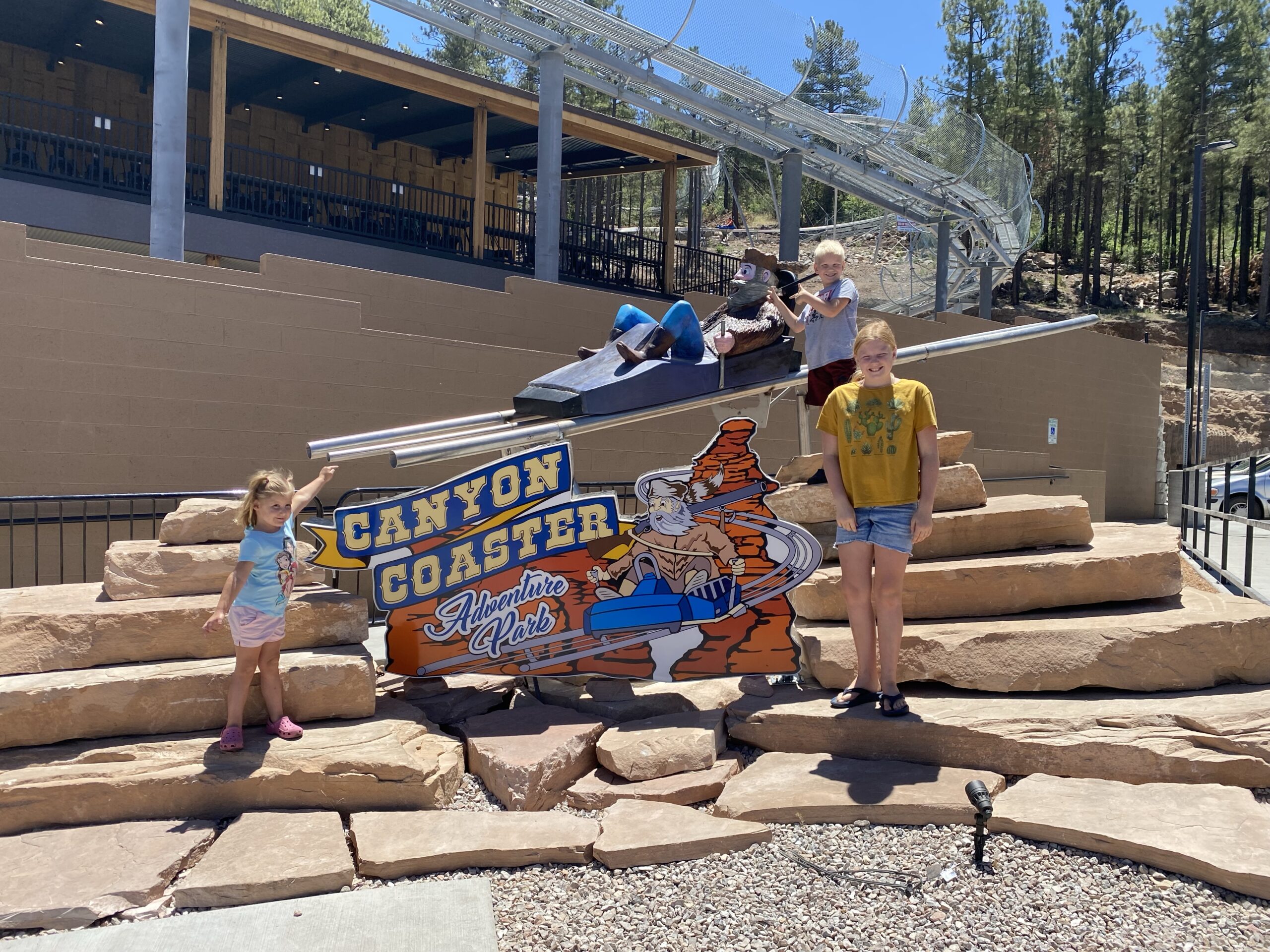 Canyon Coaster Adventure Park in Williams Arizona